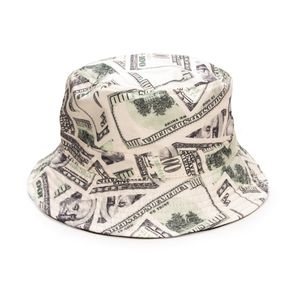 E-Flag Reversable Y2K Money Bucket Hat